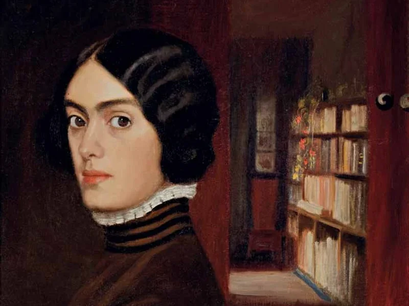 1876-Olga Gummerus - Ehrström - Autoritratto